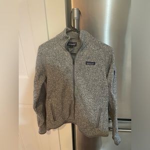 Grey Patagonia Sweater Jacket